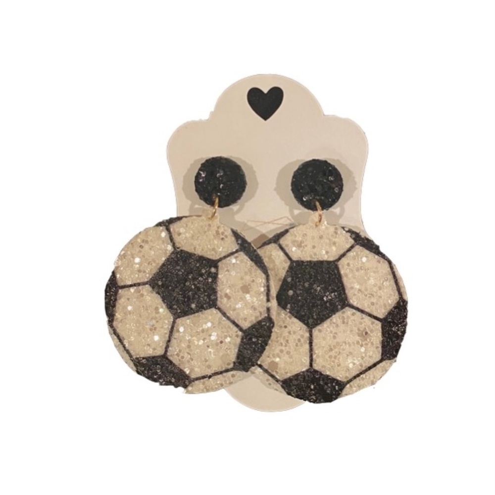 Brand New!!  Soccer Earrings